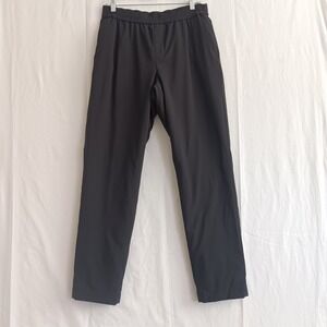 Uniqlo Heattech Warm Fleece Lined Pants Mens M Black Drawstring 221-420361